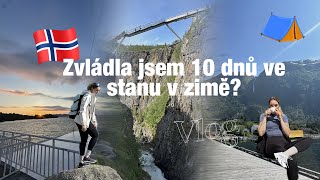 10 dnů v Norsku pod stanem VLOG  Martina Třešňáková [upl. by Molton]