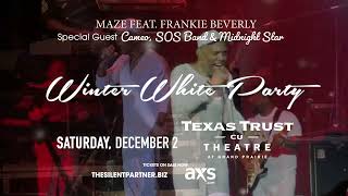 1057 KRNBs Winter White Party Maze Featuring Frankie Beverly [upl. by Hallvard]