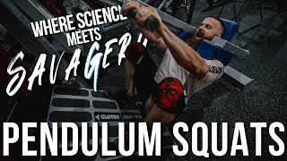 Pendulum Squat For Huge Quads and Massive Legs  Exercise Explained [upl. by Airdnua759]