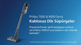 Philips Aqua Plus 8000 Serisi Kablosuz Dik Süpürge – Akıllı Zemin Tanıma Teknolojisi [upl. by Itram]