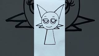 Wenda Sprunki Music Character Drawing animation cat incredibox drawing art drawingtutorial [upl. by Monetta]