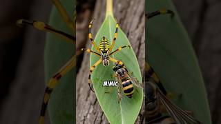 Wasp Spiders Harmless or Hazardous Here’s the Truth 🕷️💥 waspspiders spiderfacts [upl. by Haughay]