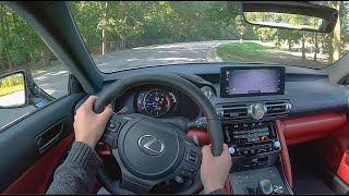 2021 Lexus IS350 F Sport  POV Test Drive Binaural Audio [upl. by Musihc]