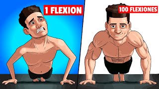 ✅ 7 Consejos Para Hacer 100 FLEXIONES  Aumenta Tus Flexiones RÁPIDAMENTE [upl. by Hobbie]