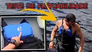 COLETE SALVAVIDAS AMAZON HIDRO 2 EKO TESTE DE FLUTUABILIDADE [upl. by Gladdy162]