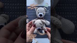 Ayıcıklar kargolanmaya devam ediyor anneadayı hamile amigurumi hediye gift [upl. by Ainex]