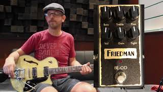 Rogue Guitar 5 min Demo Friedman BEOD [upl. by Claiborne]