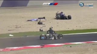 Huge Crash European Formula 3 at Spielberg 22052016 [upl. by Akemehc]