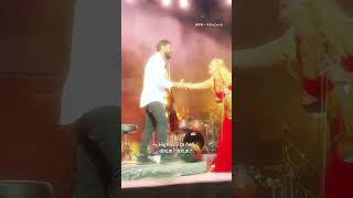 Caroline Campbell amp Stjepan Hauser’s Hilarious HiFive Mishap at the Concert at Mountain Winery [upl. by Akcemat833]