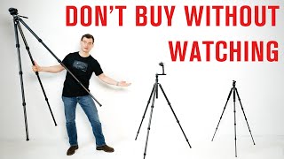 How to Choose a Tripod Dont Buy Without Watching [upl. by Parnell980]