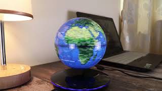 JOWHOL Magnetic Levitation Floating Globes with 6in Illuminated Globe [upl. by Joashus]