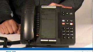 EDV Mitel 5320 IP Phone Tutorial  Features Manage Calls and Call Forwarding [upl. by Knick]