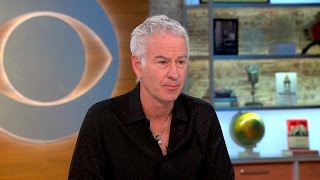 John McEnroe says he wont apologize to Serena Williams [upl. by Halie119]