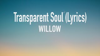 WILLOW  Transparent Soul Lyrics Video ft Travis Barker [upl. by Sigsmond]