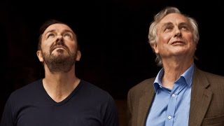 The Meaning of Life  Richard Dawkins and Ricky Gervais [upl. by Kcirneh]