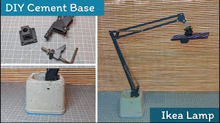 How to make a base for Ikea TERTIAL Lamp overhead mod [upl. by Noraa780]