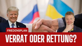 Verrat oder Rettung  Trumps UkraineFriedensplan [upl. by Harahs]