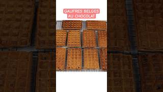 ✅ LES GAUFRES BELGES AU CHOCOLAT 🇧🇪🇧🇪 UNE RECETTE SIMPLE ET GOURMANDE  LA GAUFRE BELGE A TESTER [upl. by Jaymie]