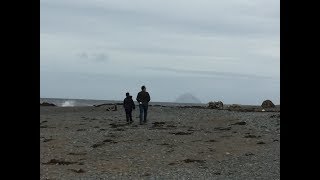 Ballantrae Scotland  A Walk on the Beach [upl. by Aihsit]