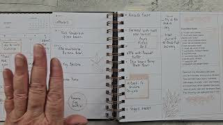 Laurel Denise MINI Planner  Meal Planning [upl. by Elvah182]