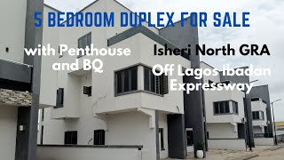 House For Sale In Isheri North GRA Ogun State Nigeria 30 mins From Ikeja International Airport [upl. by Yelats]