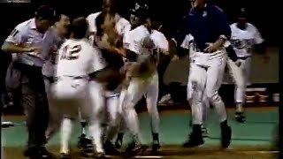 1991 World Series Game 7 Atlanta Braves vs Minnesota Twins [upl. by Annawat36]