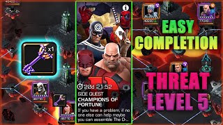 mcoc side quest key 2 easy completion week 2 [upl. by Einaej]