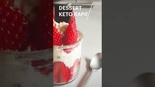 Dessert keto  recette rapide avec du mascarpone [upl. by Bedwell451]