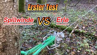 Erster Test der neuen Spillwinde von Eder [upl. by Eetnahc]