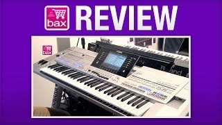 Yamaha Tyros 5 Synthesizer Review  Bax Music [upl. by Awad]