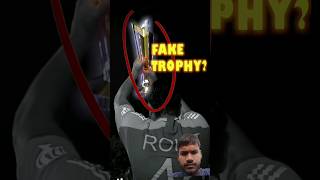 Fake trophy🏏 cricket t20worldcup cricketworldcup [upl. by Haret665]