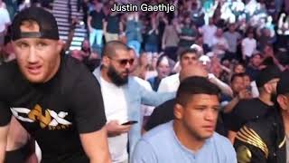 Usman Gets Knocked Out  Fighters React [upl. by Pitchford]