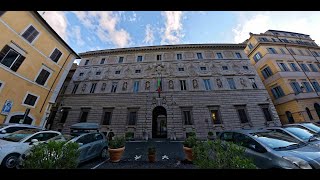 Palazzo Spada em Roma Itália [upl. by Nanah]