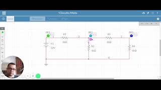 Circuito Misto MultiSim Online [upl. by Pattani]