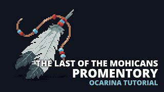 The Last of the Mohicans  Promentory  Ocarina tutorial  tabs [upl. by Atenik55]