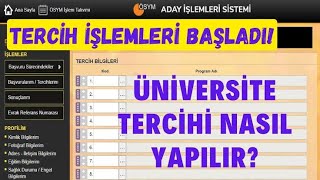 YKS 2024 tercihleri nasıl yapılır [upl. by Okihsoy]