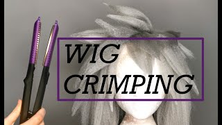 Wig Crimping for Beginners [upl. by Omarr]