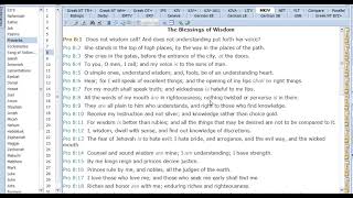 Talk on Proverbs Ch 8 The Benefits of Wisdom [upl. by Anonyw799]