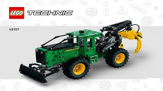 LEGO instructions  Technic  42157  John Deere 948L II Skidder [upl. by Oberstone]