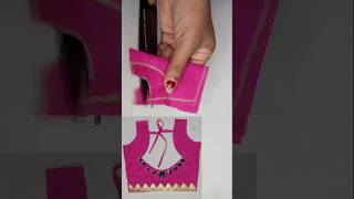 Dijainar Blouse Back Neck Dijain cutting  backneckblousedesign hack tutorial shortviral [upl. by Hoisch]