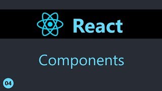 ReactJS Tutorial  4  Components [upl. by Anora]