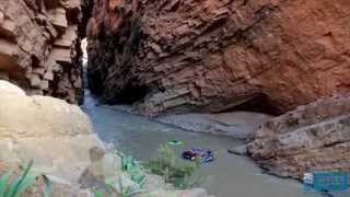 Whitewater Rafting In Morocco On The Ahansel River [upl. by Aihsad990]