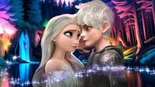 quotA Date In The Forestquot 🍃  Jelsa Love Story 🌹 Part 4 Elsa And JackFrost ❄💙 [upl. by Sudnak]