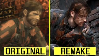 Metal Gear Solid 3 Remake vs Original Early Graphics Comparison  Xbox Partner Preview 2023 [upl. by Ymmik232]