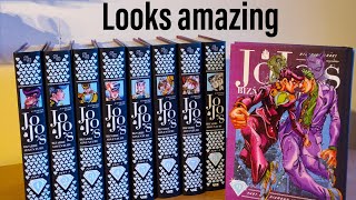 Jojo Part 4 Diamond Is Unbreakable Hardcover Manga Showcase And Review [upl. by Nyletac]