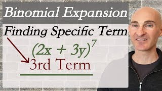 Binomial Expansion Find a Specific Term [upl. by Ahsened]