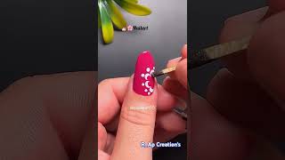 Simple Nail art designs 💅nails nailart youtubeshorts nailtutorial viralvideo diy shortsviral [upl. by Longwood299]