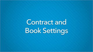 Contract and Book Settings  Virtual Training Series  Lifetouch [upl. by Dahc]