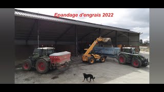 Epandage dengrais 2022 Kuhn Axis et Fendt 514 et 516 [upl. by Ansela]