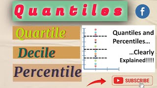 Quantiles  Quartile  Decile  Percentile for ungroup data [upl. by Melborn]